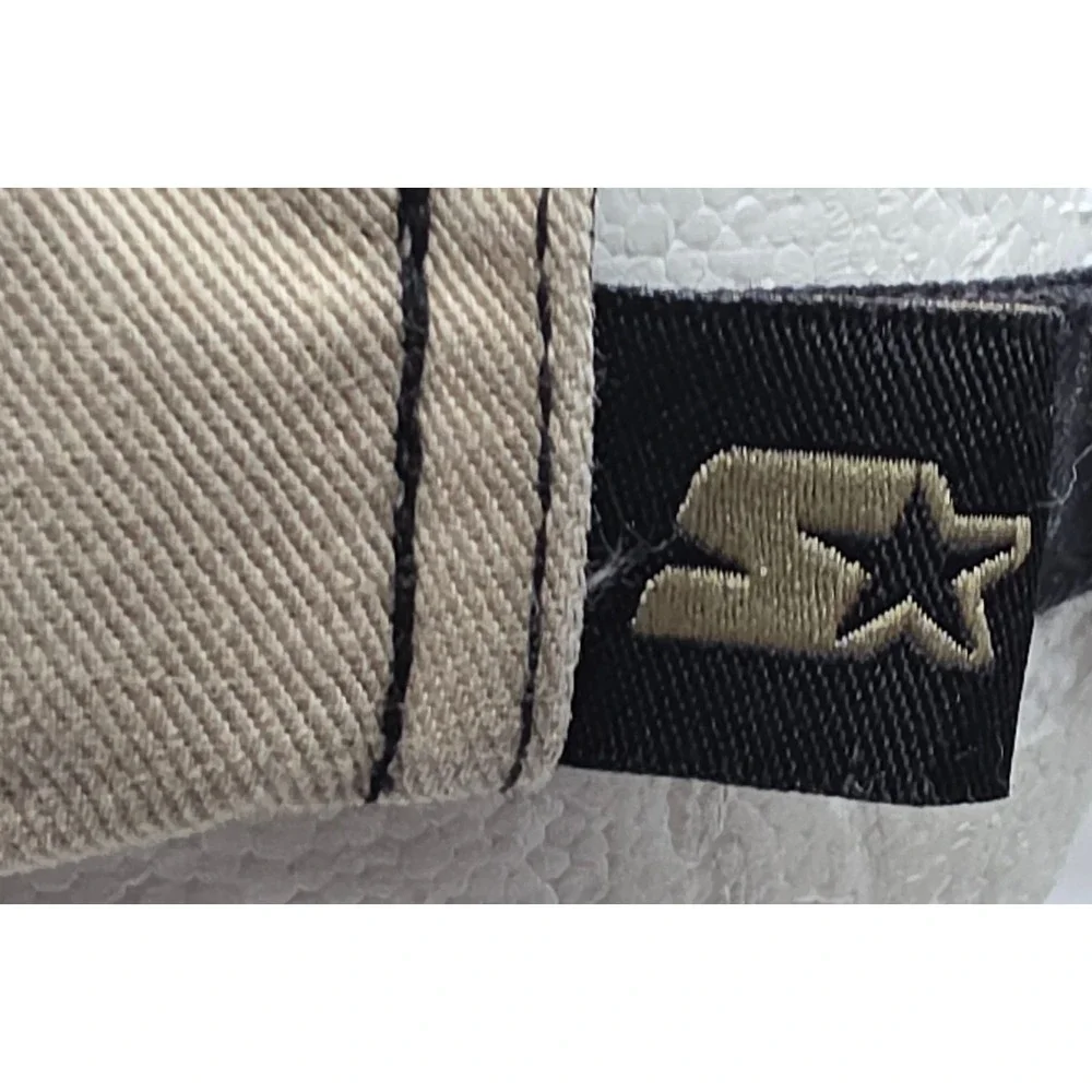 University‎ of Iowa Hawkeyes Team Starter Cap Hat Strapback Beige Black NCAA